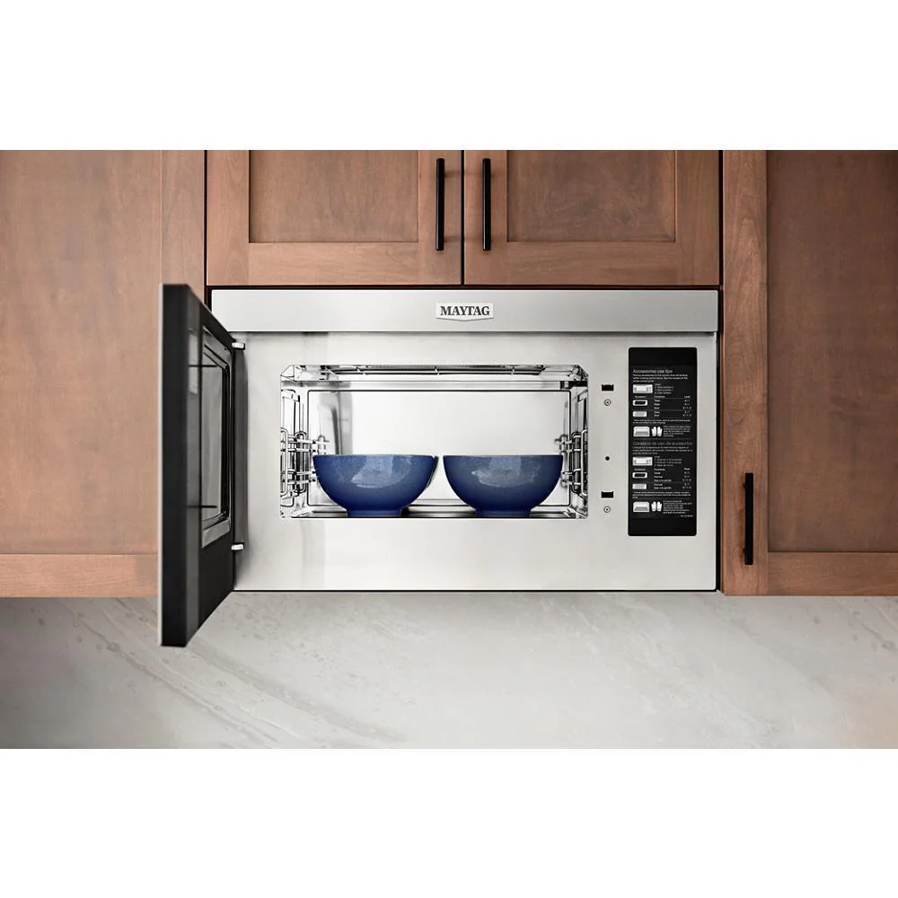 Maytag MMMF8030PZ Flush Mount Over-the-Range Toaster Oven Combination - 1.1 Cu. Ft. - Image 8