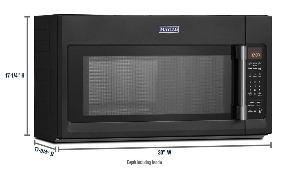 Maytag MMV4206HK Over-The-Range Microwave With Interior Cooking Rack - 2.0 Cu. Ft. - Image 4