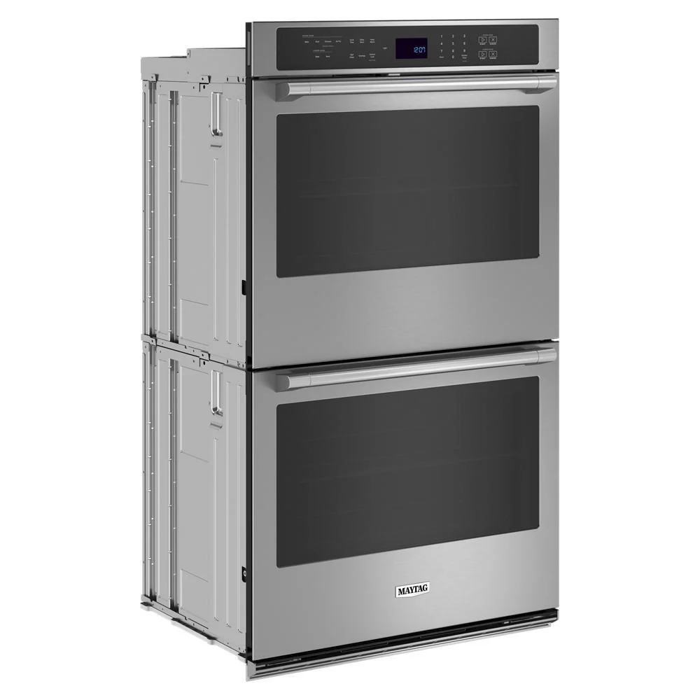 Maytag MOED6027LZ 27-inch Double Wall Oven with Air Fry and Basket - 8.6 cu. ft. - Image 2