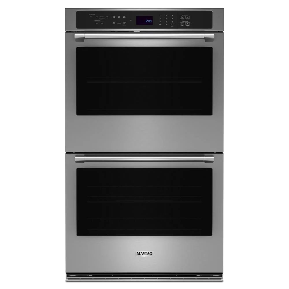 Maytag MOED6030LZ 30-inch Double Wall Oven with Air Fry and Basket - 10 cu. ft.