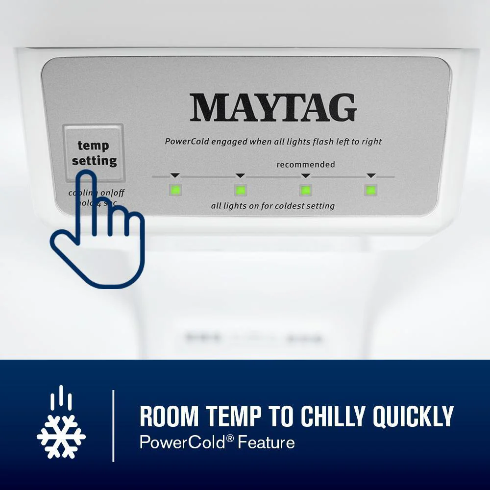 Maytag MRTX5119SB 30-Inch Wide Top-Freezer Refrigerator with Garage Mode-19 Cu. Ft. - Image 9