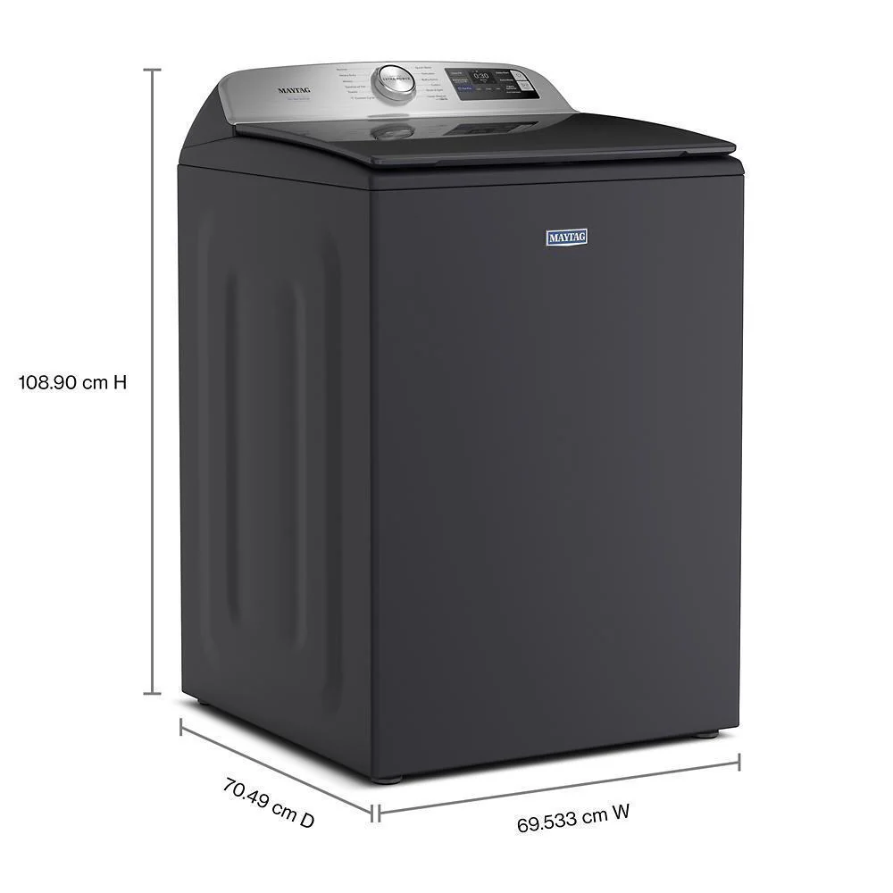 Maytag MTW7200RF 5.3 Cu. Ft. Pet Pro Top Load Impeller Washer with Extra Power and Sanitize Cycle with Oxi - Image 2