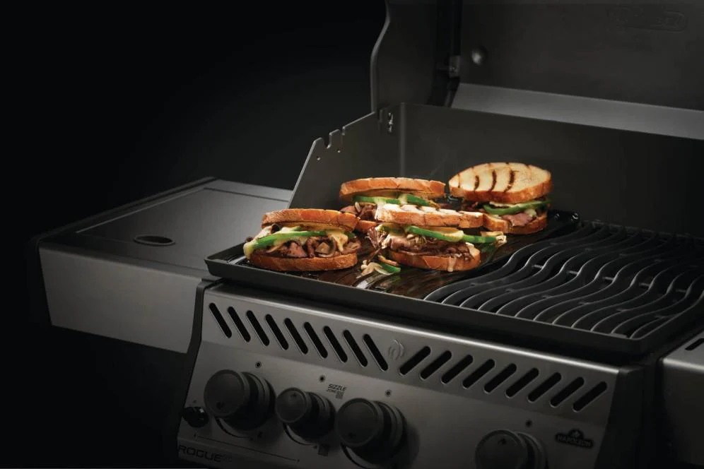 Napoleon Bbq 56426 Enameled Cast Iron Reversible Griddle for Rogue 425 - Image 5