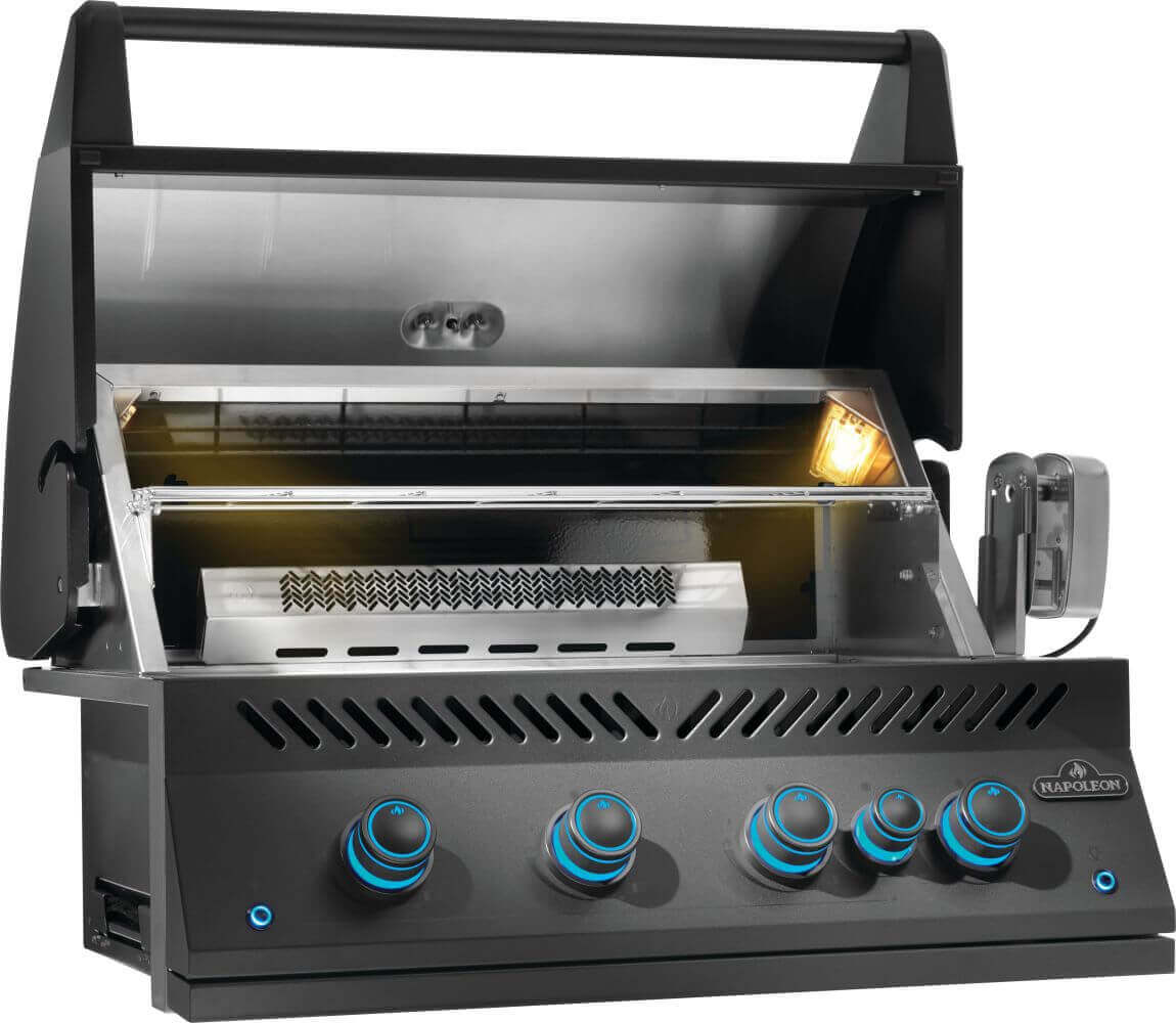 Napoleon Bbq BIG32RBNMK1 Built-In 700 Series 32 with Infrared Rear Burner , Natural Gas, Matte/Matt Black - Image 8