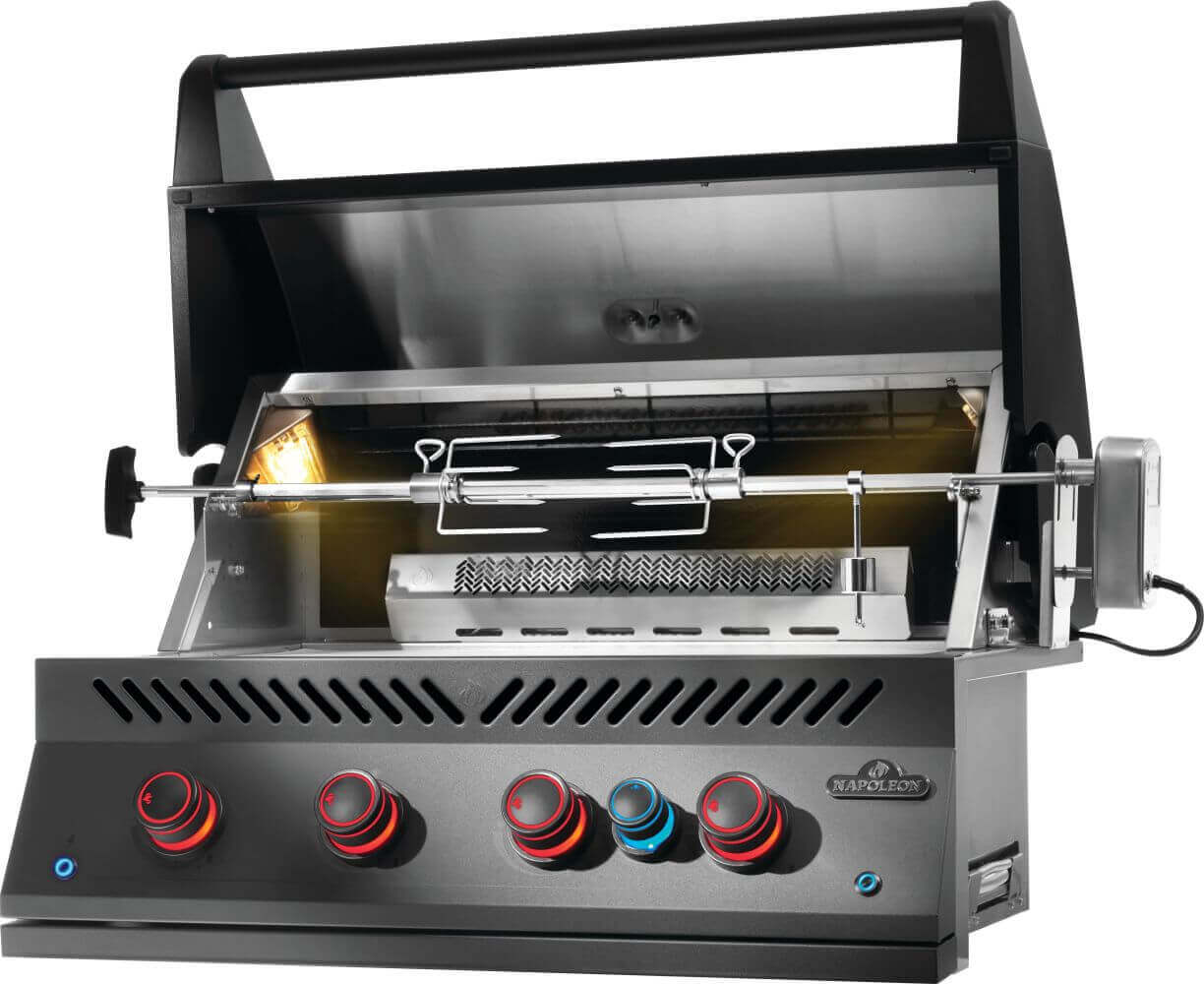 Napoleon Bbq BIG32RBPMK1 Built-In 700 Series 32 with Infrared Rear Burner , Propane, Matte/Matt Black - Image 9