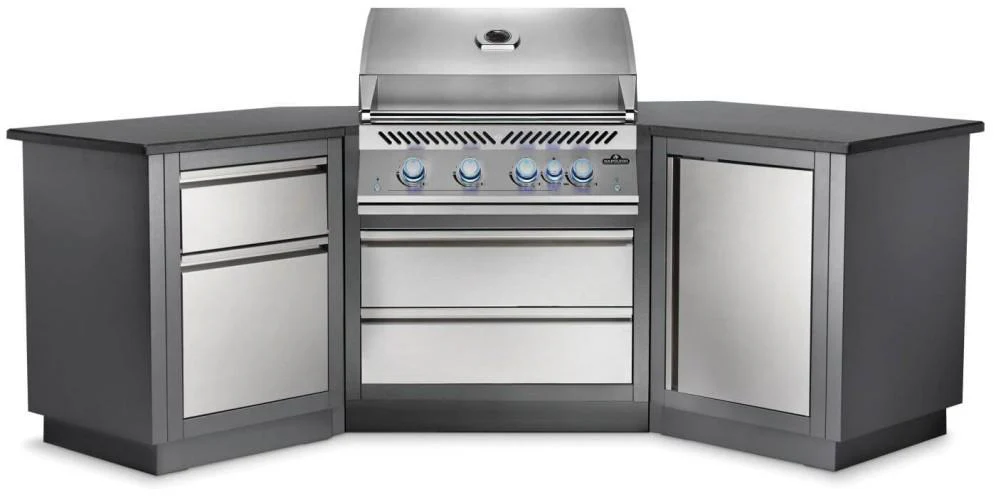 Napoleon Bbq ODK200BIG32RBNSS1 OASIS 200 Outdoor Kitchen, Built-in 700 Series 32 with Soft Close Doors , Natural Gas, Stainless Steel