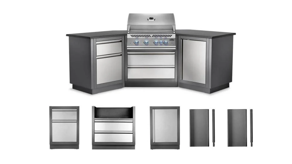 Napoleon Bbq ODK200BIG32RBNSS1 OASIS 200 Outdoor Kitchen, Built-in 700 Series 32 with Soft Close Doors , Natural Gas, Stainless Steel - Image 2