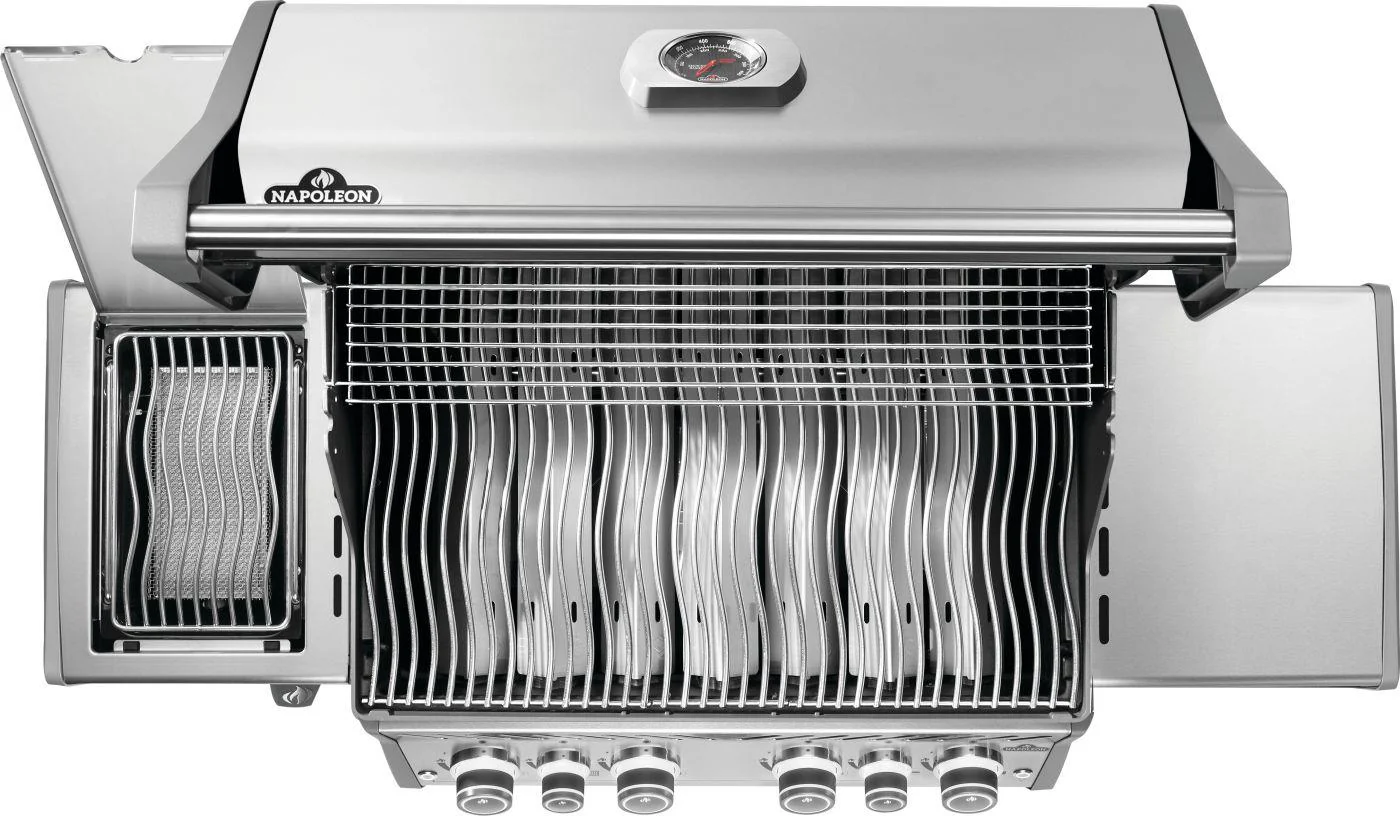 Napoleon Bbq RP525SIBNSS2 Rogue PRO 525 SIB with Infrared Side Burner , Natural Gas, Stainless Steel - Image 7