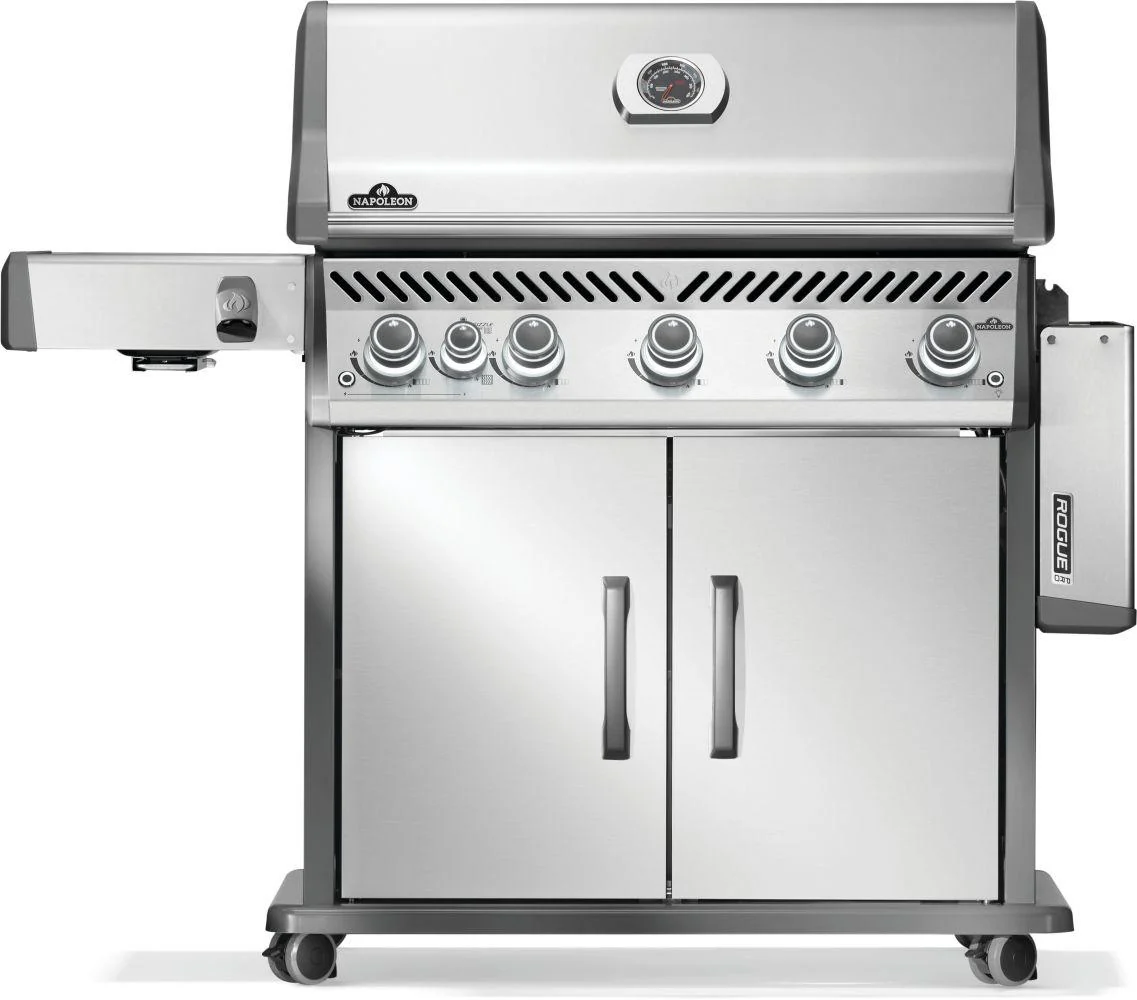 Napoleon Bbq RP625SIBNSS2 Rogue PRO 625 SIB with Infrared Side Burner , Natural Gas, Stainless Steel - Image 8
