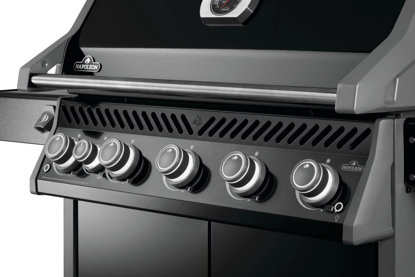Napoleon Bbq RP625SIBPK2 Rogue PRO 625 SIB with Infrared Side Burner , Propane, Black - Image 7