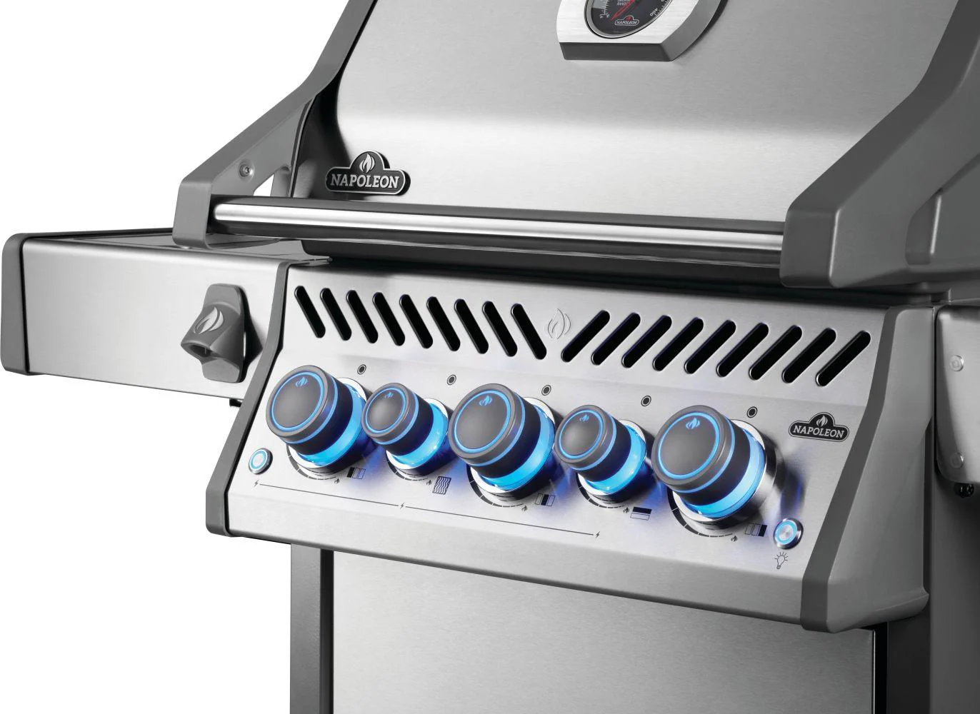 Napoleon Bbq RPS425RSIBNSS2 Rogue PRO-S 425 RSIB with Infrared Side and Rear Burner , Natural Gas, Stainless Steel - Image 4