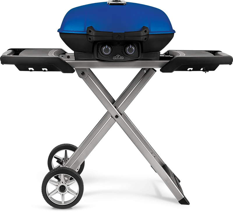 Napoleon Bbq TQ285XBL1 TravelQ 285X with Scissor Cart , Propane, Blue