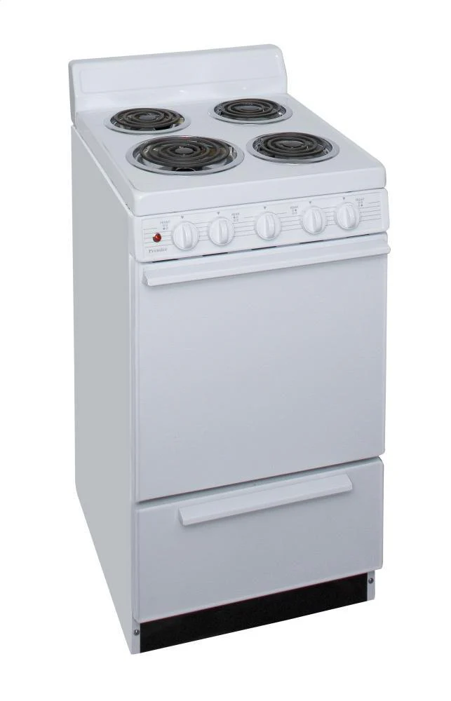 Premier EAK100OP 20 in. Freestanding Electric Range in White - Image 2