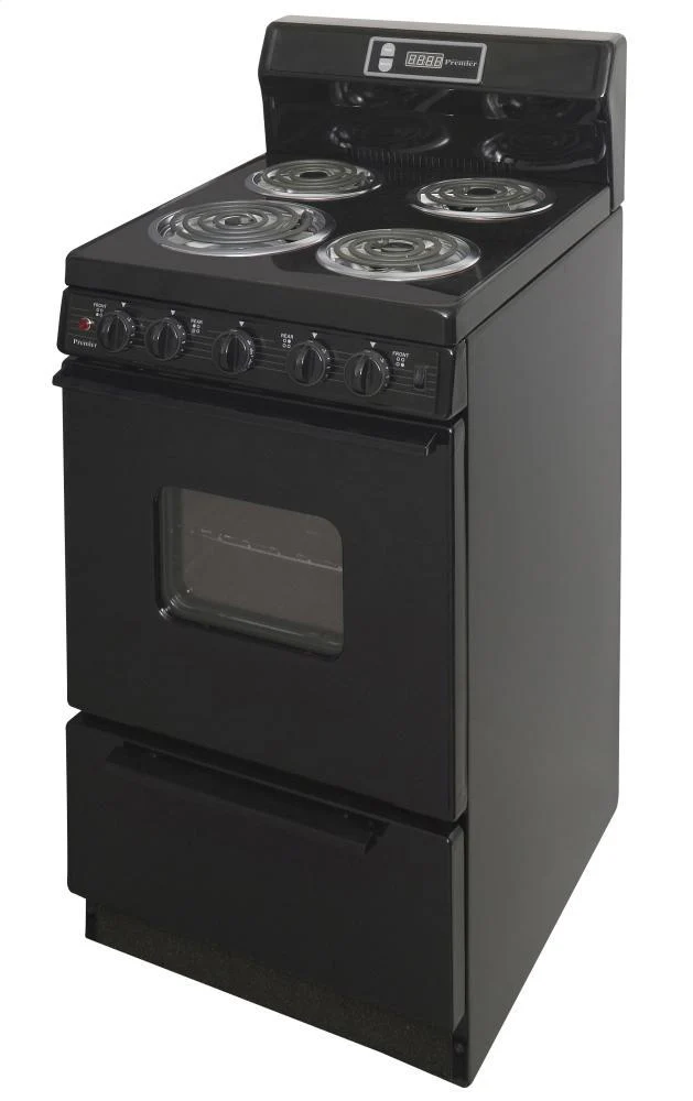 Premier EAK220BP 20 in. Freestanding Electric Range in Black - Image 3