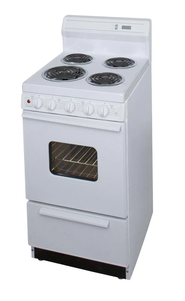 Premier EAK220OP 20 in. Freestanding Electric Range in White - Image 3