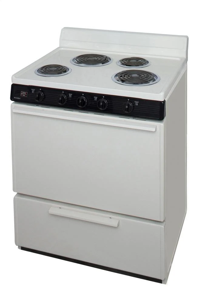 Premier EDK100TP 30 in. Freestanding Electric Range in Biscuit - Image 3