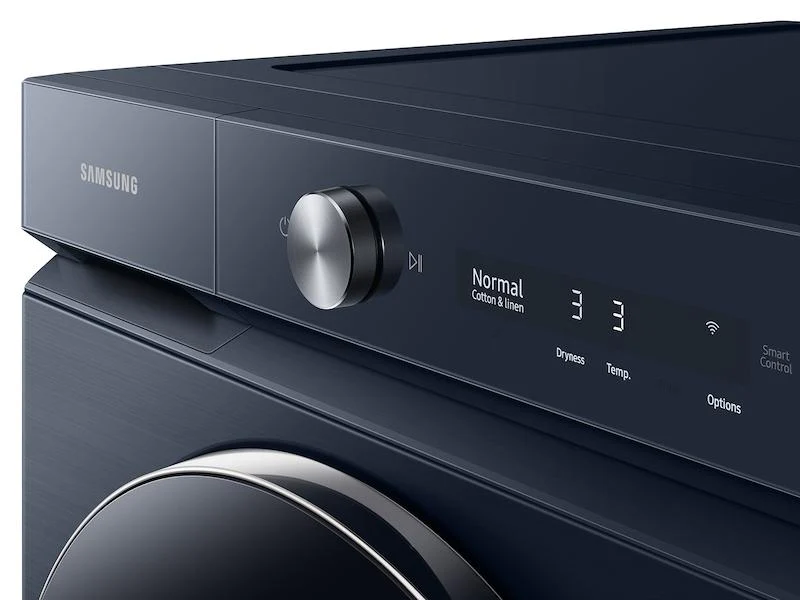 Samsung DV53BB8900HDA2 Bespoke 7.8 cu. ft. Ultra Capacity Ventless Hybrid Heat Pump Dryer with AI Optimal Dry in Brushed Navy - Image 9