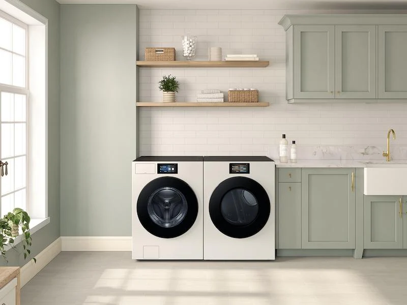 Samsung DV90F53AGY Bespoke AI Front Load Gas Dryer - Image 7