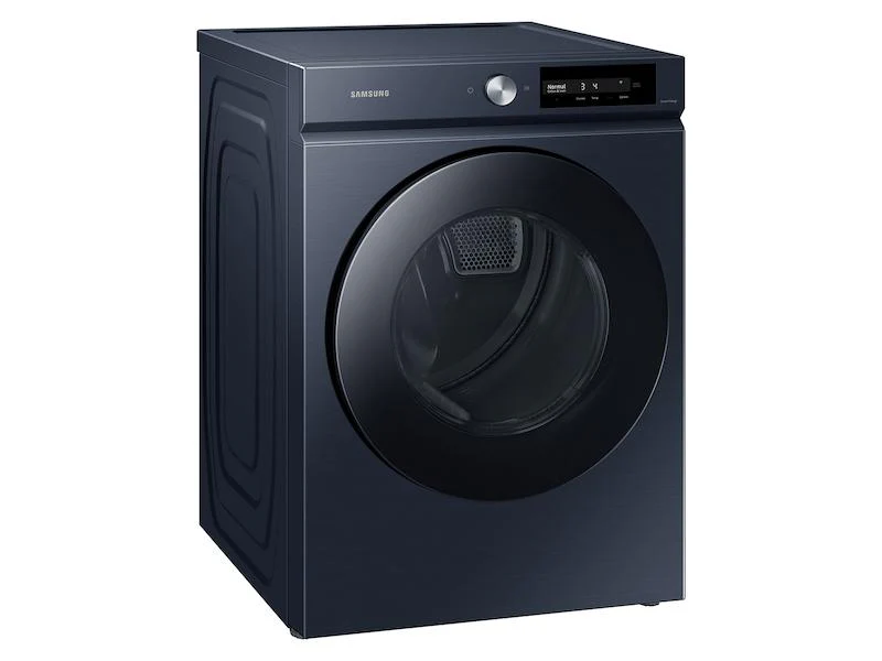 Samsung DVE46BB6700DA3 Bespoke 7.5 cu. ft. Large Capacity Electric Dryer with Super Speed Dry and AI Smart Dial in Brushed Navy - Image 3