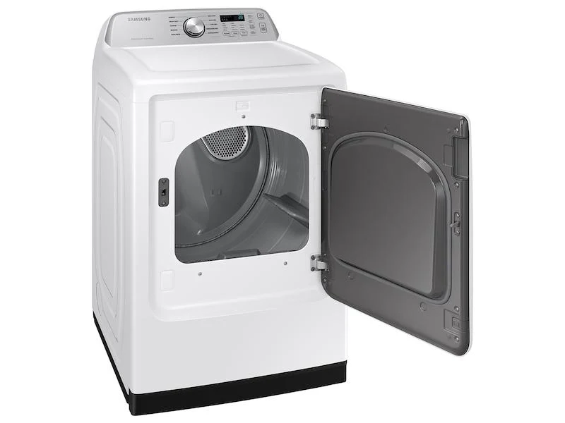 Samsung DVE47CG3500WA3 7.4 cu. ft. Smart Electric Dryer with Sensor Dry in White - Image 5