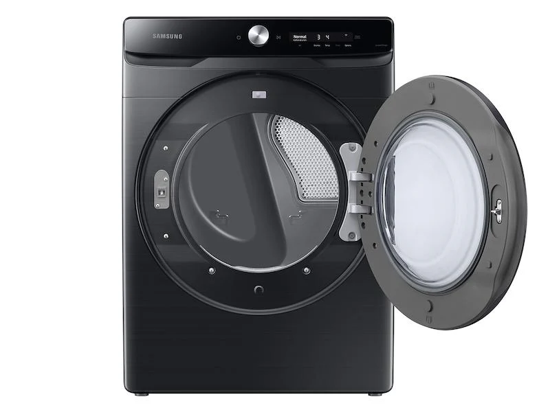 7.5 cu. ft. Smart Dial Electric Dryer with Super Speed Dry in Brushed Black - Image 9