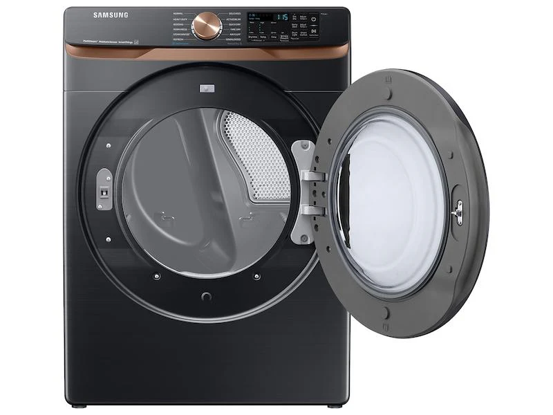 Samsung DVE50BG8300VA3 7.5 cu. ft. Smart Electric Dryer with Steam Sanitize+ and Sensor Dry in Brushed Black - Image 4