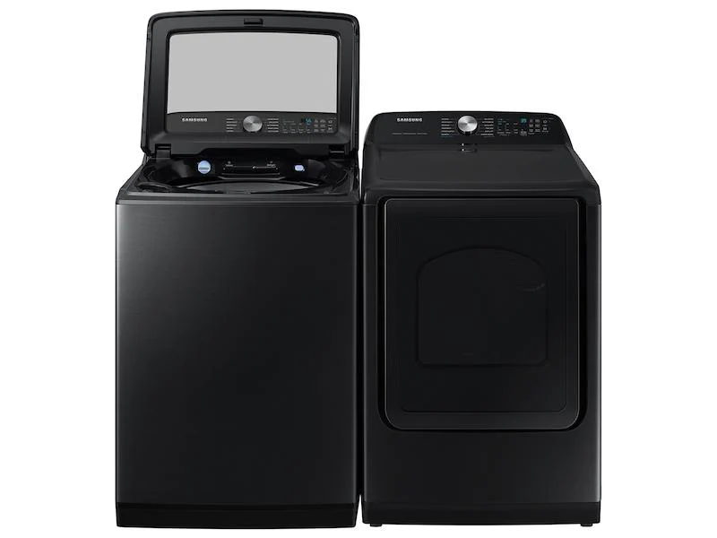 Samsung 7.4 cu. ft. Smart Electric Dryer with Steam Sanitize in Brushed Black - Image 10