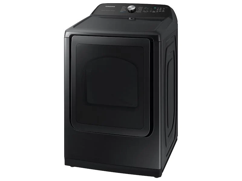 Samsung 7.4 cu. ft. Smart Electric Dryer with Steam Sanitize in Brushed Black - Image 3