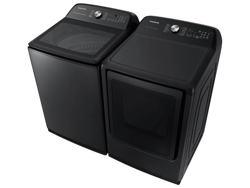 Samsung 7.4 cu. ft. Smart Electric Dryer with Steam Sanitize in Brushed Black - Image 8