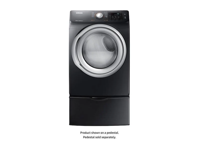 Samsung DVG45N5300V 7.5 cu. ft. Gas Dryer with Steam in Black Stainless Steel - Image 7