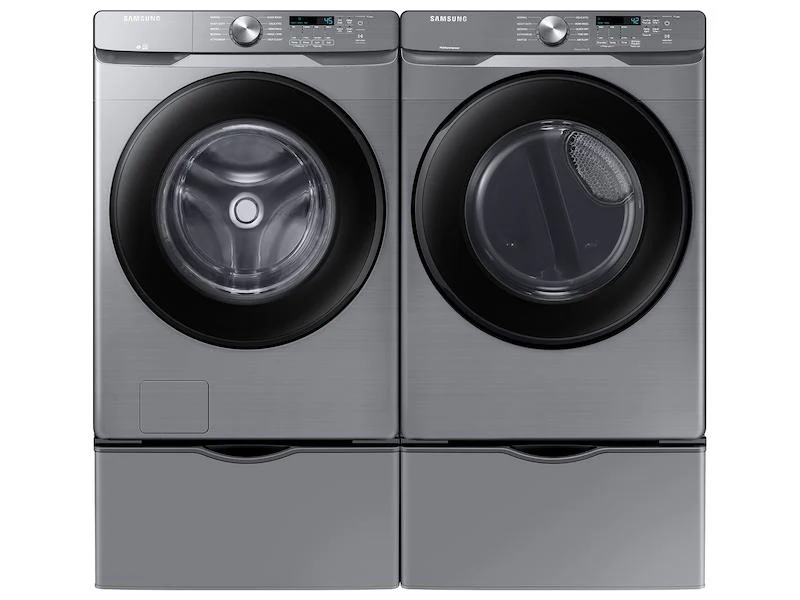 7.5 cu. ft. Front Load Gas Dryer with Sensor Dry in Platinum - Image 5