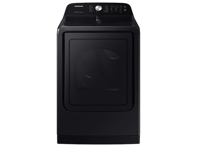 7.4 cu. ft. Gas Dryer with Sensor Dry in Brushed Black