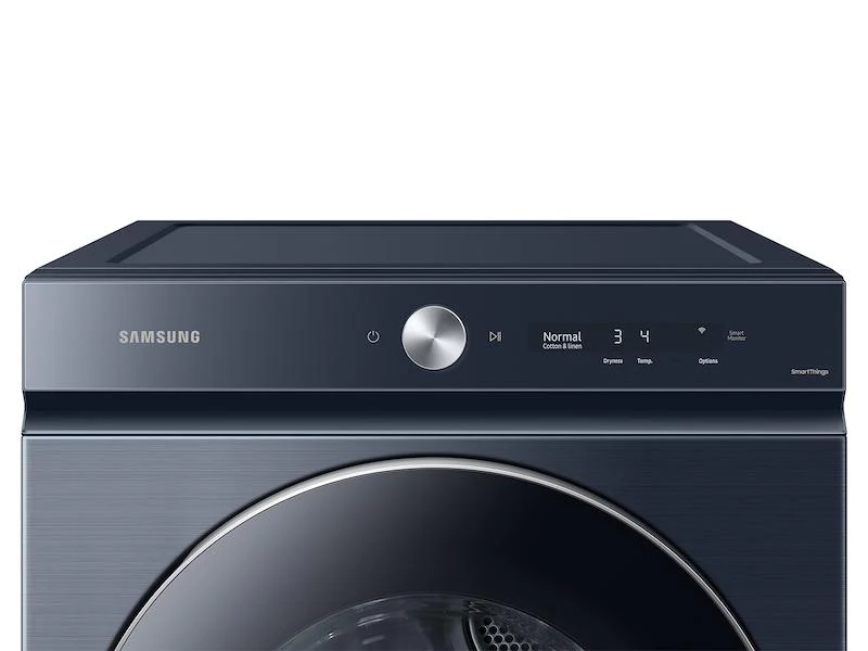 Samsung DVG53BB8900DA3 Bespoke 7.6 cu. ft. Ultra Capacity Gas Dryer with AI Optimal Dry and Super Speed Dry in Brushed Navy - Image 3
