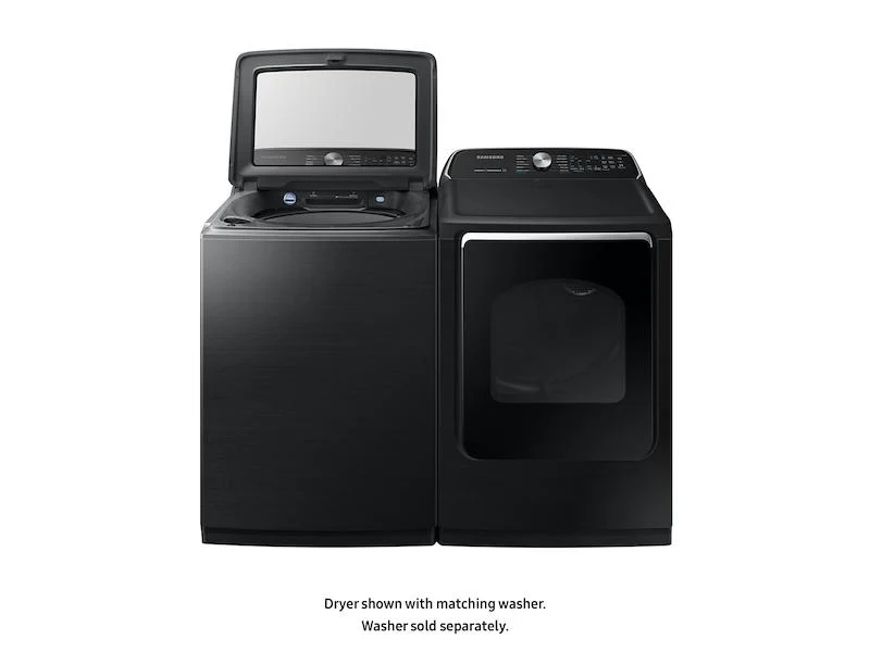 Samsung DVG54R7600V 7.4 cu. ft. Gas Dryer with Steam Sanitize+ in Black Stainless Steel - Image 7
