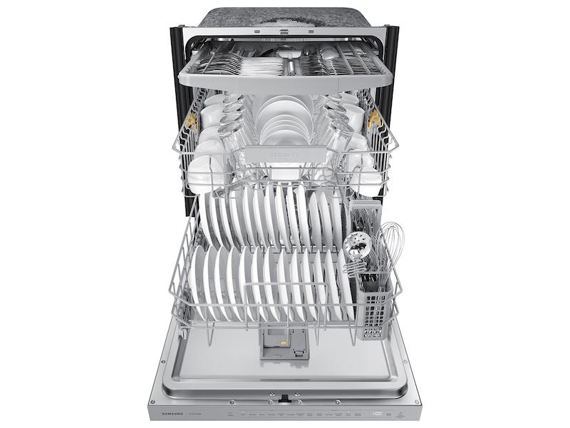 Samsung DW80CB545012AA Bespoke AutoRelease Smart 46dBA Dishwasher with StormWash™ in White Glass - Image 7