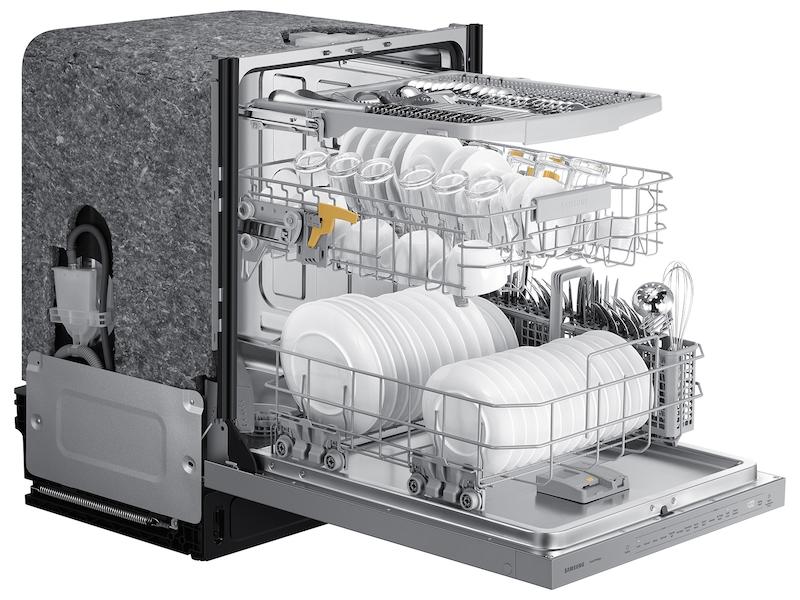 Samsung DW80CB545012AA Bespoke AutoRelease Smart 46dBA Dishwasher with StormWash™ in White Glass - Image 8