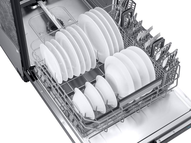 Samsung DW80R9950UG AutoRelease Smart 39dBA Dishwasher with Linear Wash in Black Stainless Steel - Image 5