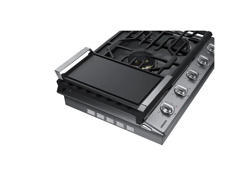Samsung NA30N7755TS 30" Gas Cooktop with 22K BTU True Dual Power Burner (2018) - Image 6