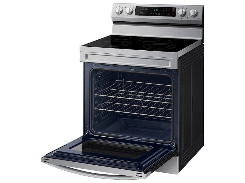 Samsung NE63A6311SS 6.3 cu. ft. Smart Freestanding Electric Range with Rapid Boil™ & Self Clean in Stainless Steel - Image 9