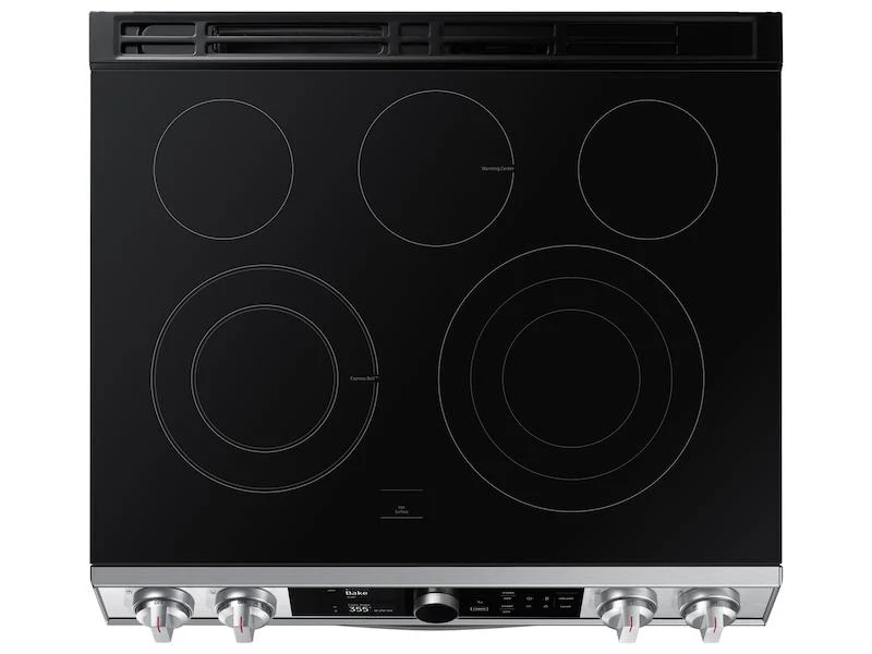 Samsung 6.3 cu ft. Smart Slide-in Electric Range with Smart Dial, Air Fry, - Image 7