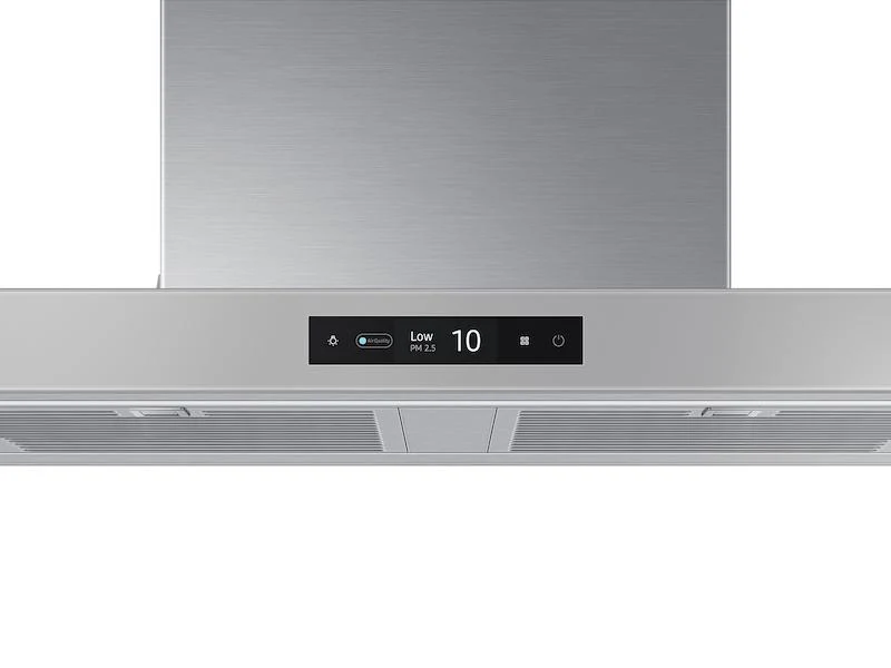 Samsung NK30CB700WCGAA 30" Bespoke Smart Wall Mount Hood with LCD Display in Clean Grey - Image 7