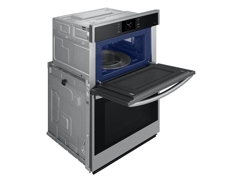 Samsung NQ70CG600DSRAA 30" Microwave Combination Wall Oven with Steam Cook in Stainless Steel - Image 7