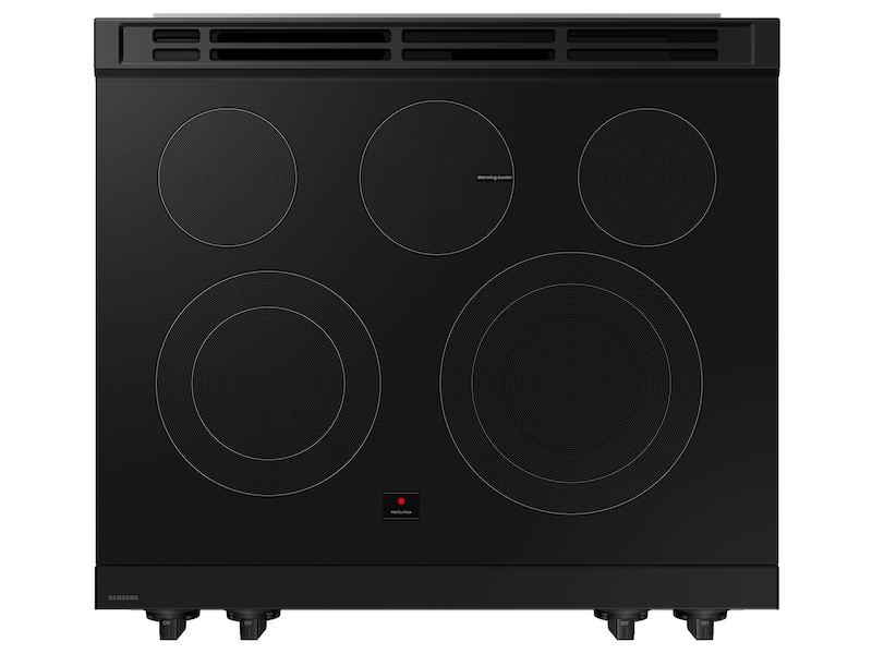 Samsung NSE6DB830012 Bespoke 6.3 cu. ft. Smart Slide-In Electric Range with Air Fry & Precision Knobs in White Glass - Image 6