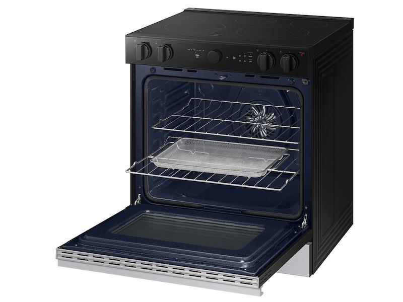 Samsung NSE6DG8502SR Bespoke 6.3 cu. ft. Smart Slide-In ENERGY STAR® Certified Electric Range with Air Fry in Stainless Steel - Image 10