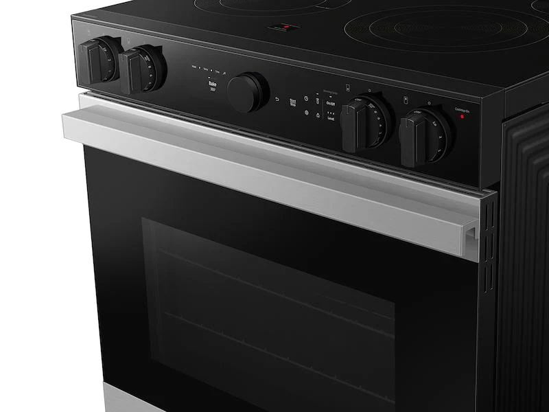 Samsung NSE6DG8502SR Bespoke 6.3 cu. ft. Smart Slide-In ENERGY STAR® Certified Electric Range with Air Fry in Stainless Steel - Image 8