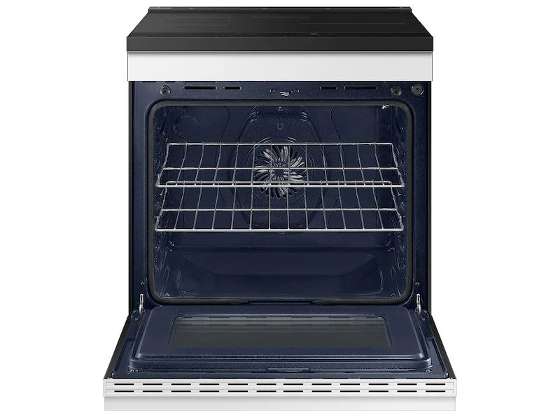 Samsung NSI6DB930012 Bespoke 6.3 cu. ft. Smart Slide-In Induction Range with Anti-Scratch Glass Cooktop & Air Fry in White Glass - Image 4