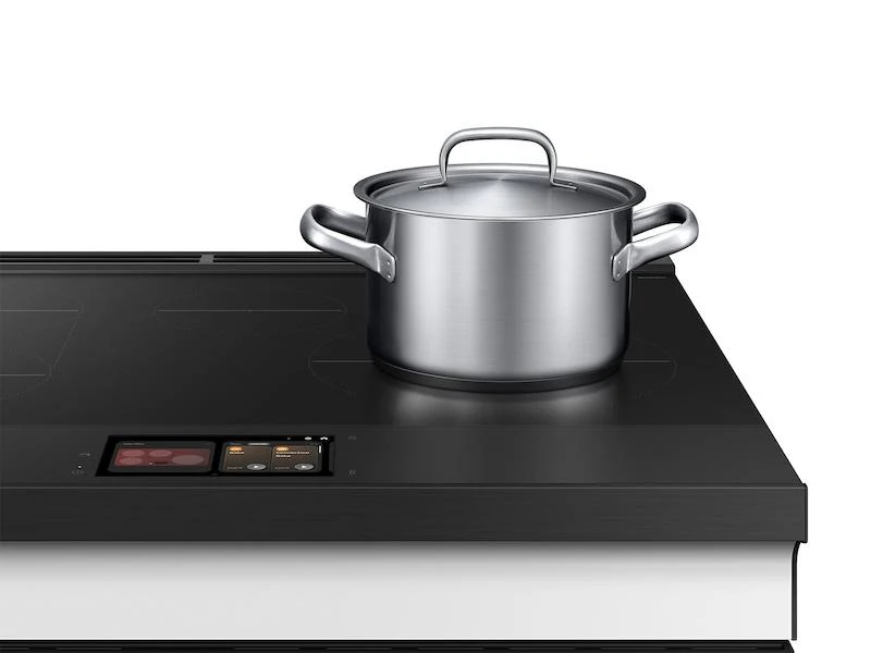 Samsung NSI6DG9900SR Bespoke 6.3 cu. ft. AI Slide-In Induction Range with AI Hub™ & Smart Oven Camera in Stainless Steel - Image 11