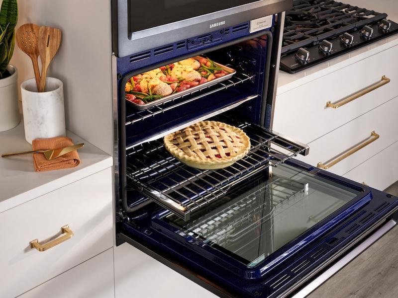 Samsung NV51K7770DS 30" Smart Double Wall Oven with Flex Duo™ in Stainless Steel - Image 3