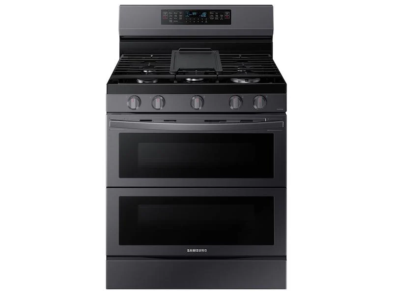 Samsung NX60A6751SG 6.0 cu. ft. Smart Freestanding Gas Range with Flex Duo™ & Air Fry in Black Stainless Steel