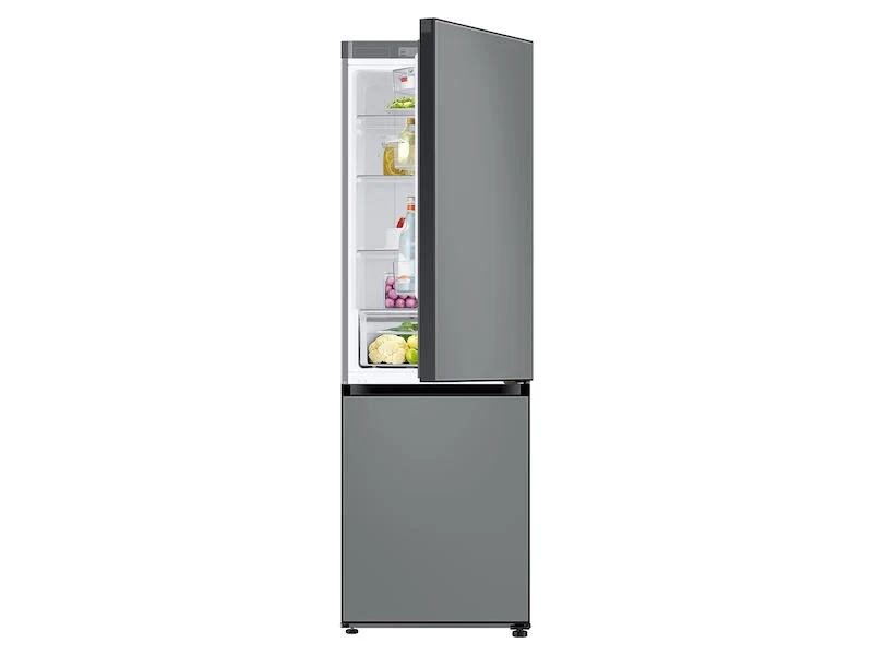 Samsung RB12A300631 12.0 cu. Ft. Bespoke Bottom Freezer Refrigerator with Flexible Design in Grey Glass - Image 7